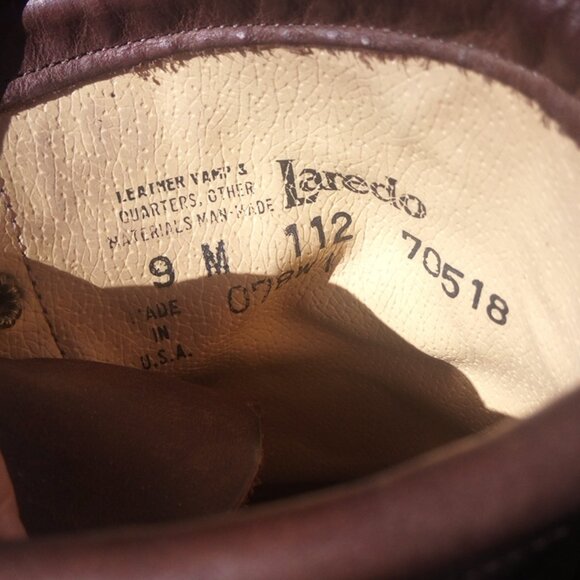 Leather Lace Up Boots - Picture 3 of 6